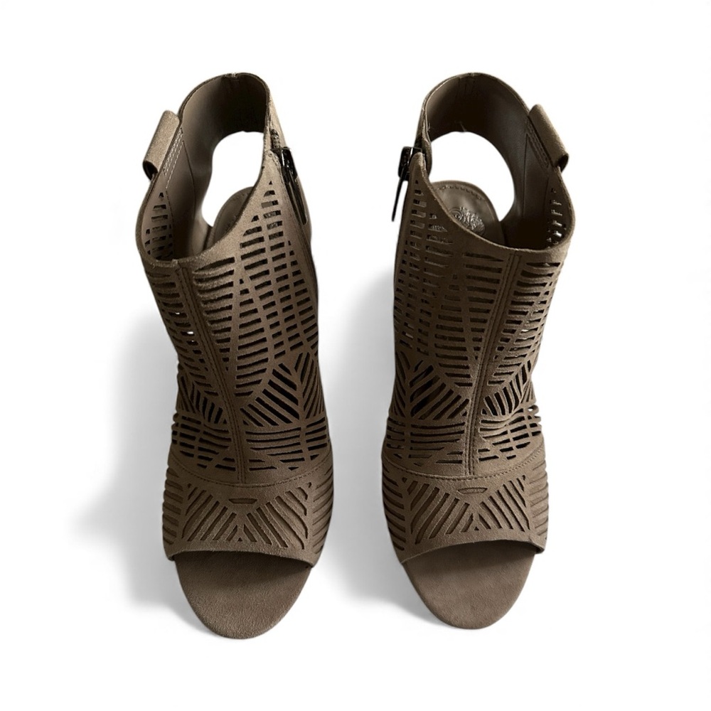 Vince Camuto Tan Cutout Heels